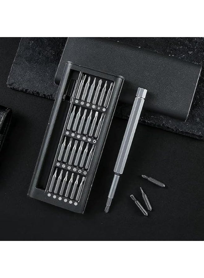 24-in-1 Precision Screwdriver Set, Mini Magnetic Repair Tool Kit with Multiple Bits for Electronics, Mobile Phones, Laptops, Cameras, Watches, and Pocket PCs - Image 4